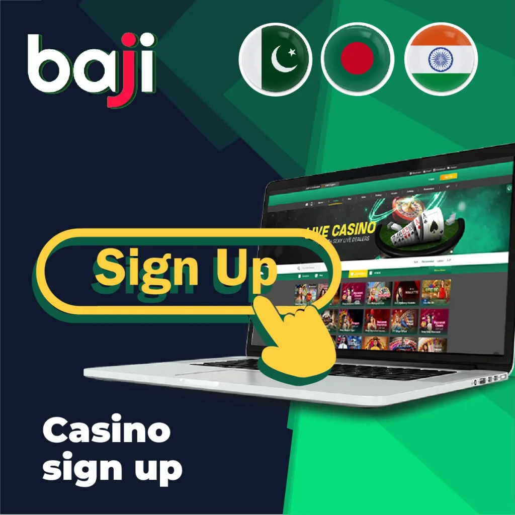 Baji casino sign up